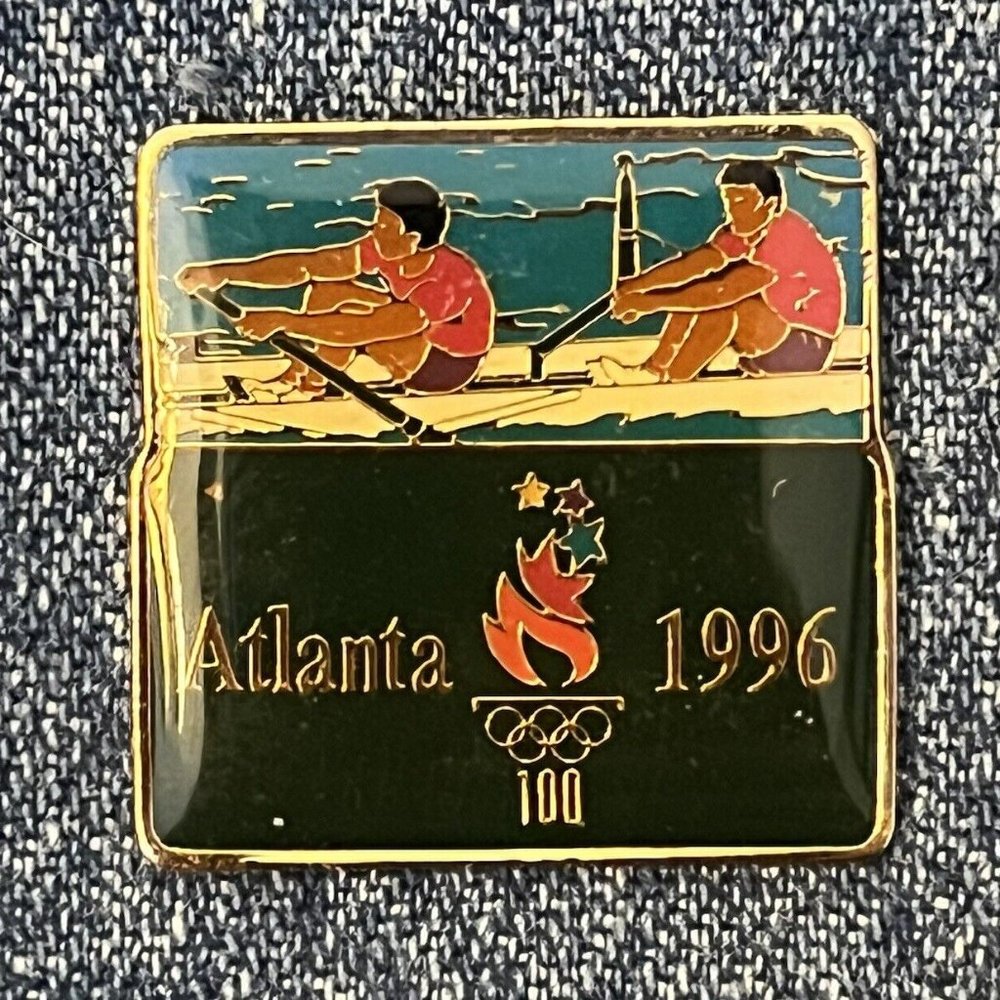 Rowing Olympic Pin ~ 1996 Summer Games